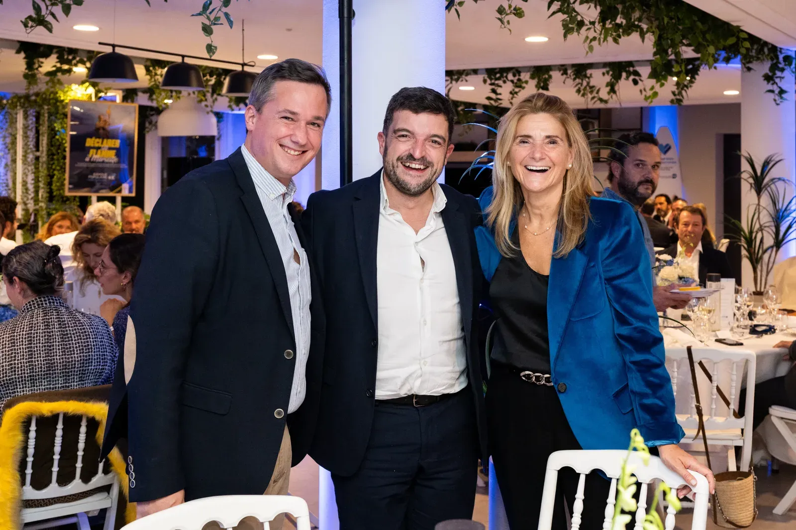 Cocktail d’accueil dans l’espace coworking du siège de la Banque Populaire Méditerranée, à Marseille.